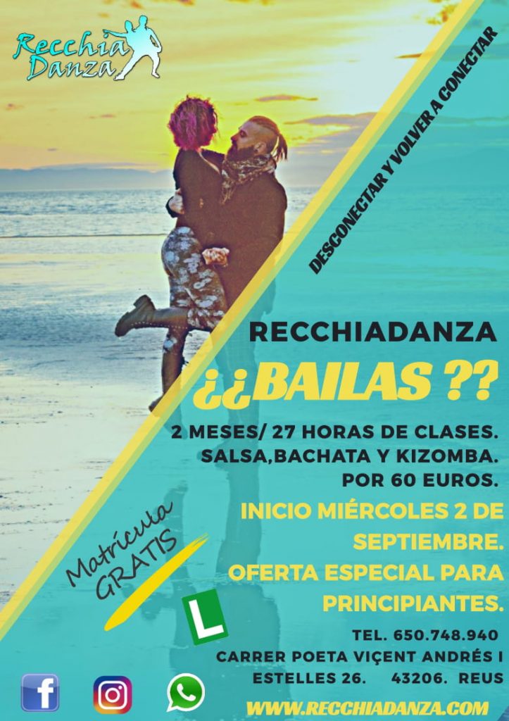 nuevo horario para aprender a bailar en reus tarragona