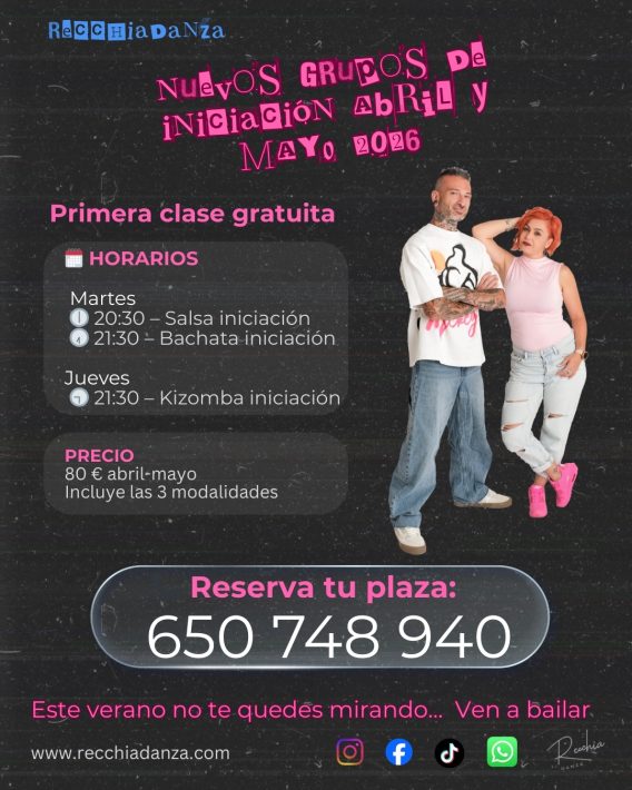 Recchia Danza oferta abril 2026